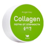 Охлаждающие гидрогелевые патчи anti-age с коллагеном от отечности Angel Key Collagen 60 шт